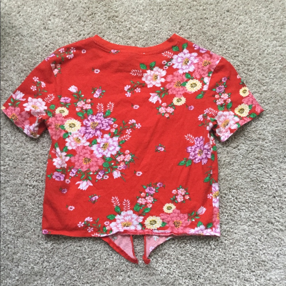 Flower Crop Top - Picture 4 of 7